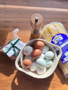 Ingredientes Carbonara