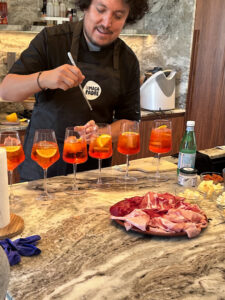 Preparando Spritz